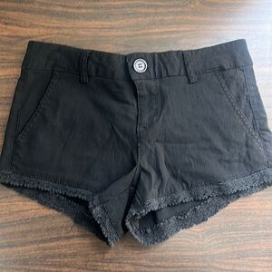 Woman’s/juniors size 0 black shorts